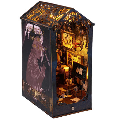 DIY Detective Famous Agency - 3D Book Nook | Lunook
