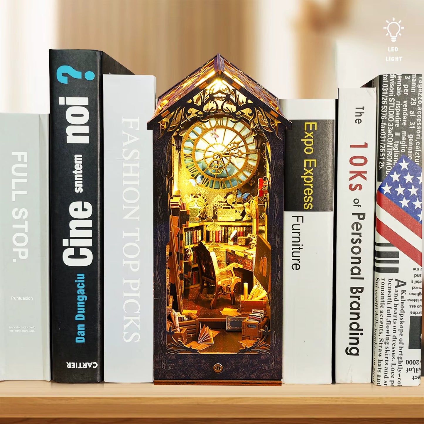DIY Detective Famous Agency - 3D Book Nook | Lunook